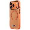 Etui BMW M IML Metal Logos MagSafe do    iPhone 17 Pro pomarańczowy